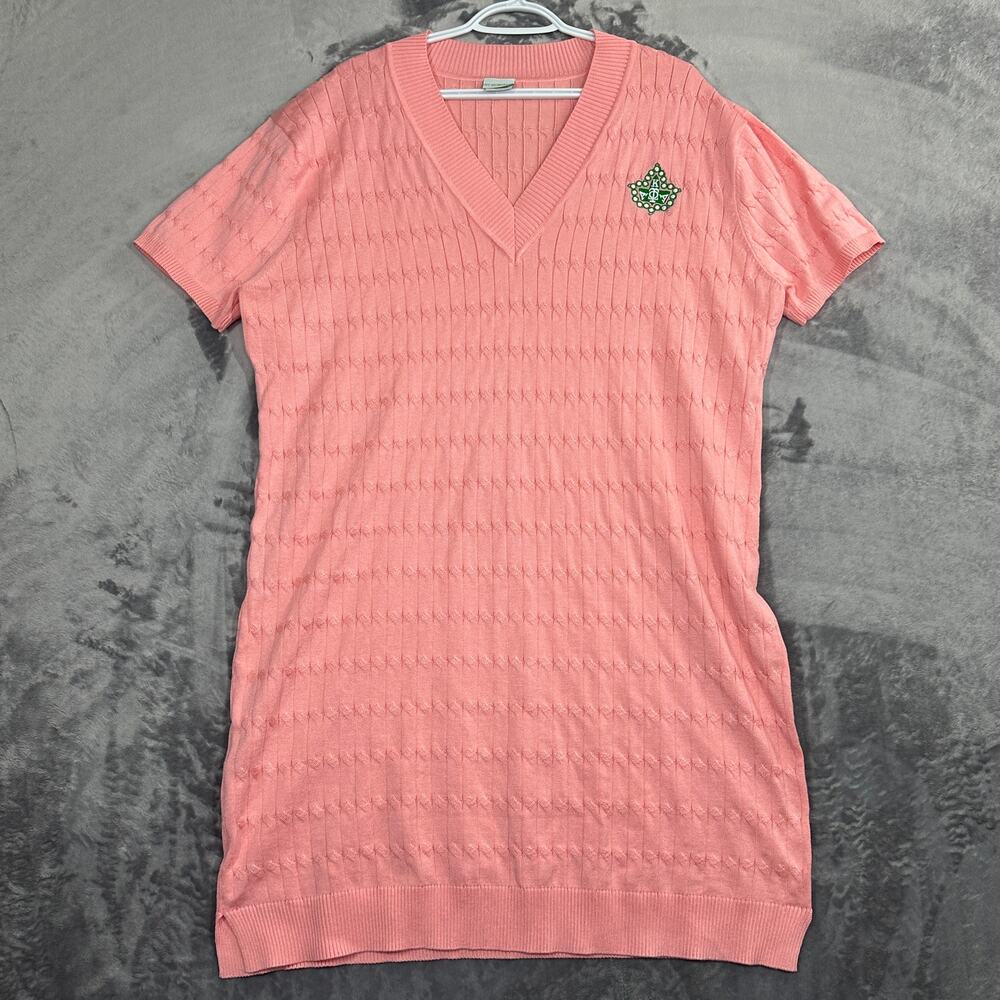 Ivy Storehouse AKA Alpha Kappa Alpha Sweater Dress Size XXL 2XL V Neck